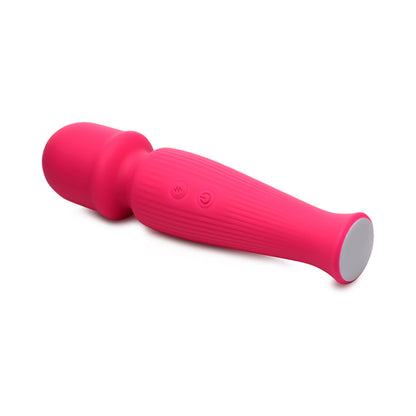 Curve Novelties Gossip Silicone Vibrating Wand 10x - Magenta