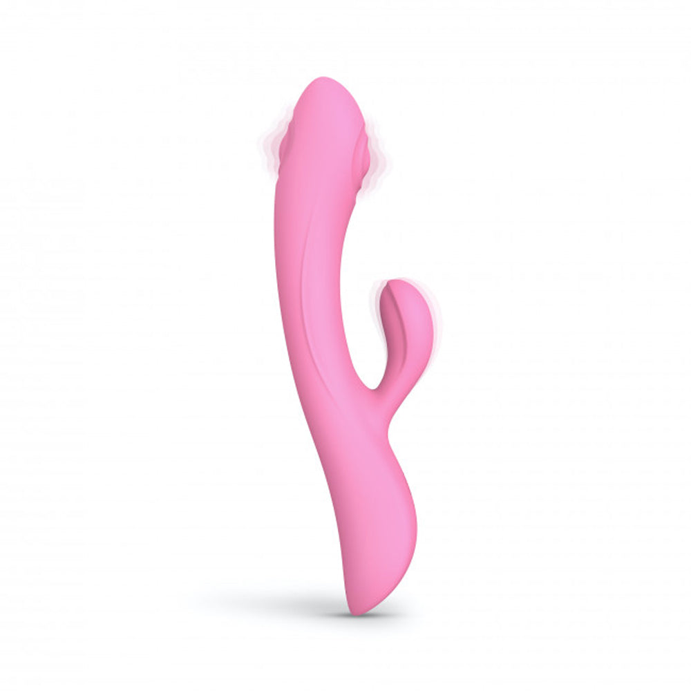 Bunny & Clyde Dual Stimulator Pink Passion