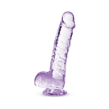 Naturally Yours Crystalline Dildo 6 In. Amethyst