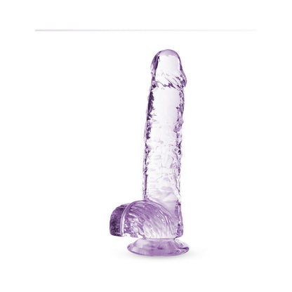 Naturally Yours Crystalline Dildo 6 In. Amethyst