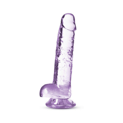 Naturally Yours Crystalline Dildo 7 In. Amethyst