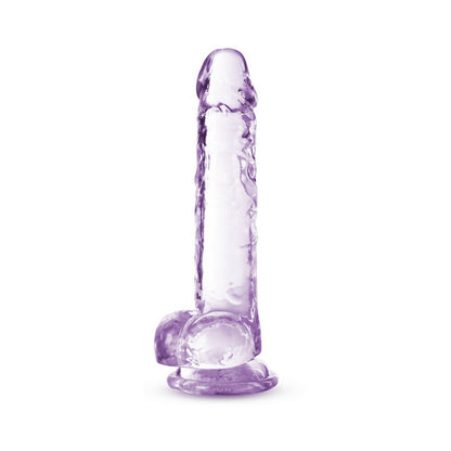 Naturally Yours Crystalline Dildo 7 In. Amethyst