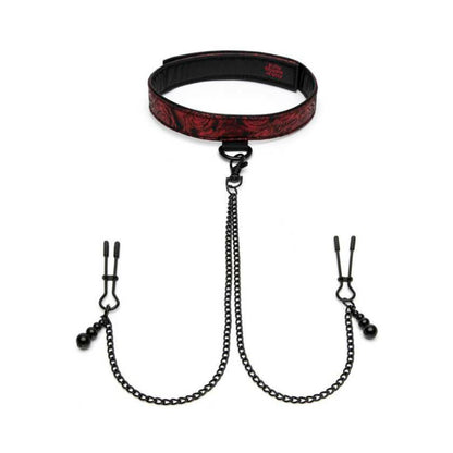Fifty Shades of Grey Sweet Anticipation Collar Nipple Clamps