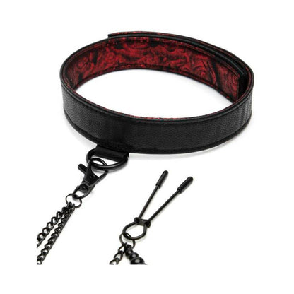 Fifty Shades of Grey Sweet Anticipation Collar Nipple Clamps