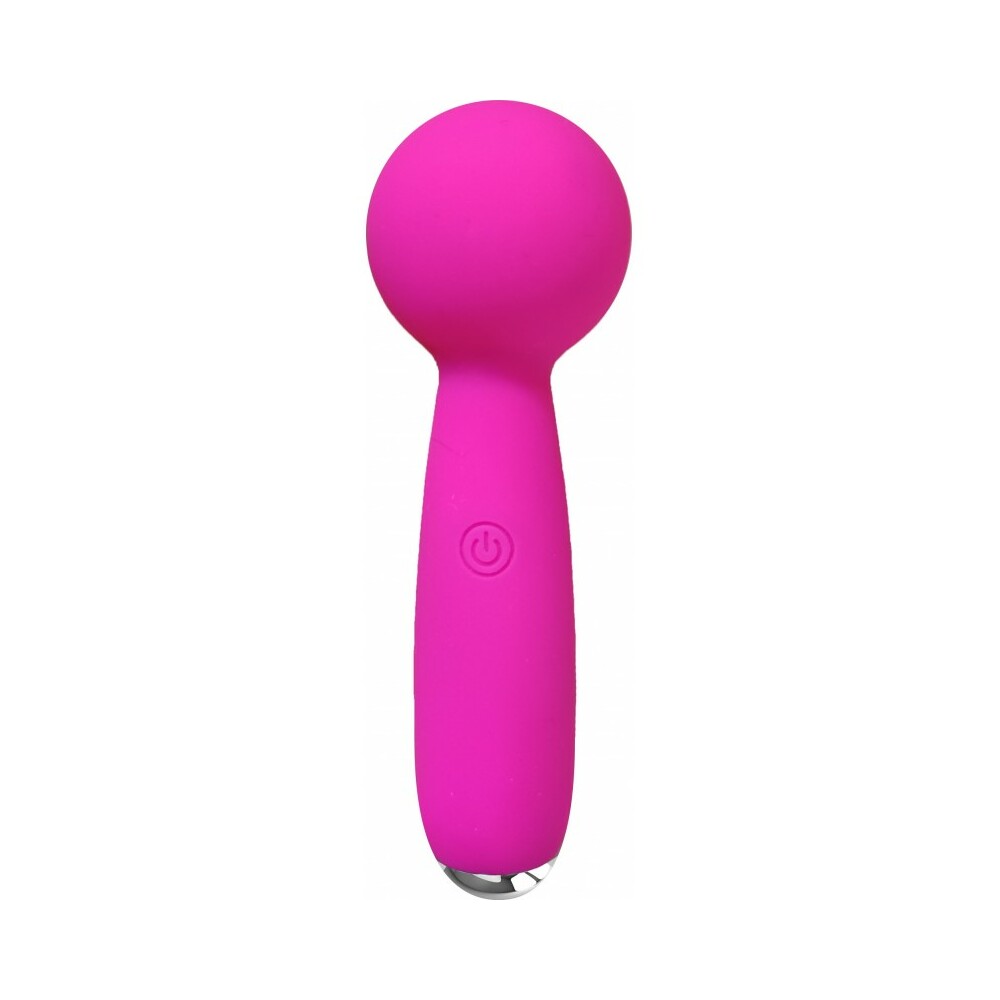 Sweet Sex Sugar Ball Silicone Mini Wand Magenta