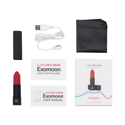 Lovense Exomoon App-compatible Lipstick Vibrator