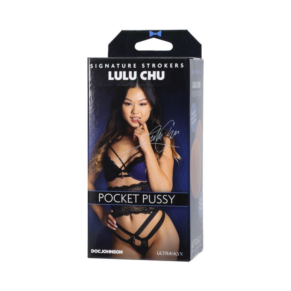 Signature Strokers Lulu Chu Ultraskyn Pocket Pussy Vanilla