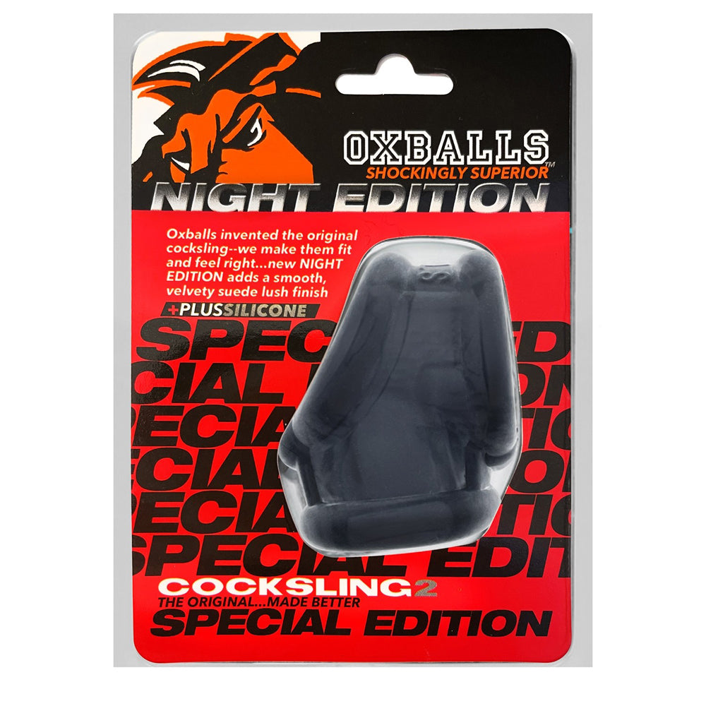 Oxballs Cocksling 2 Sling Plus Silicone Special Edition Night