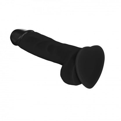 Strap-on-me Soft Realistic Dildo Black Xl