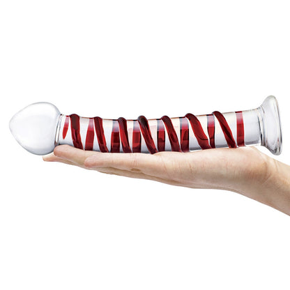 Glas Mr. Swirly Dildo 10 In.