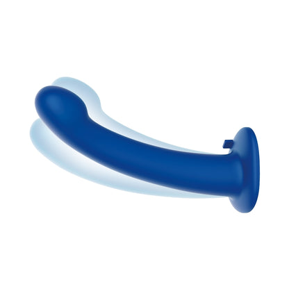 Pegasus Remote Control Ripple P-spot And G-spot Silicone Peg Dildo With Harnes 8 In.