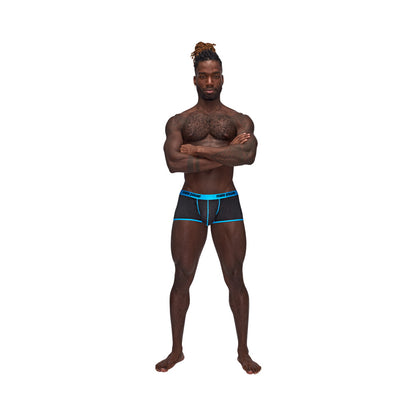 Casanova Uplift Mini Shorts - Medium - Black/blue