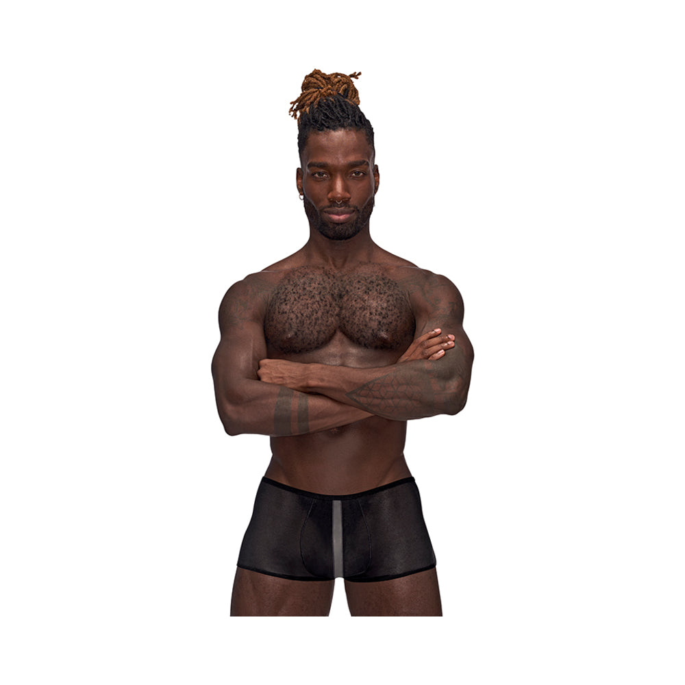 Mp Landing Strip Mini Short Black L