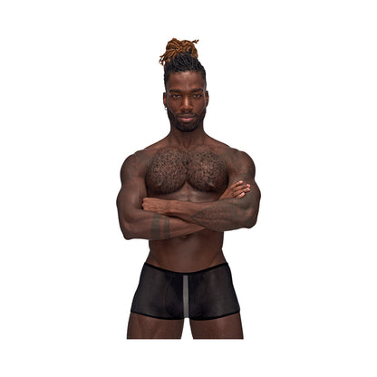 Mp Landing Strip Mini Short Black L