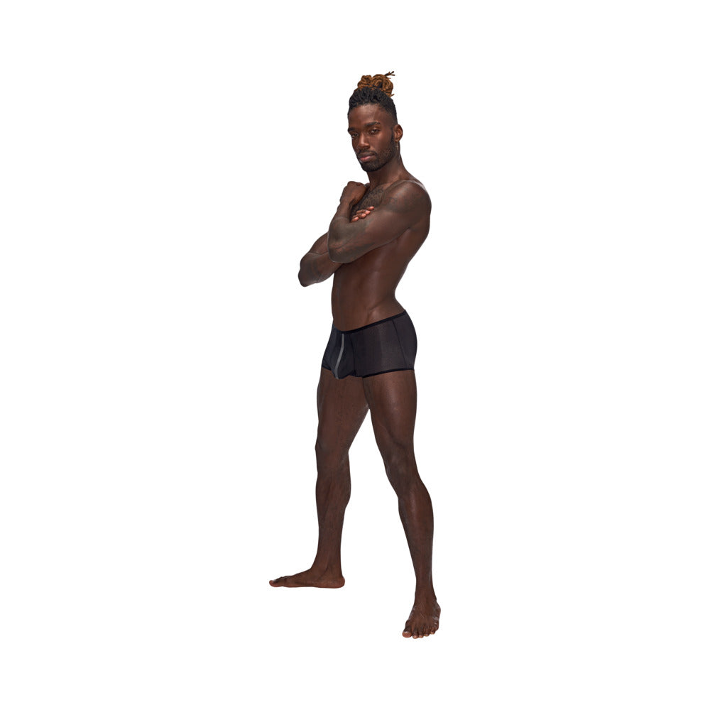 Mp Landing Strip Mini Short Black L