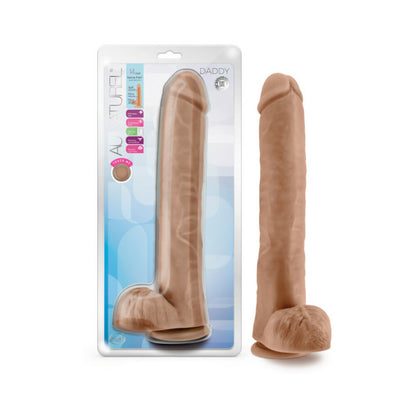 Au Naturel -  Daddy - 14 Inch Dildo - Mocha