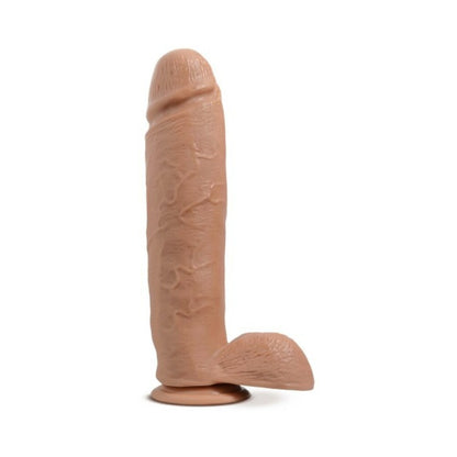 Au Naturel - Huge - 10 Inch Dildo - Mocha