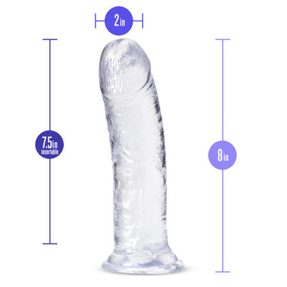 B Yours Plus Roar 'n' Ride Dildo Clear