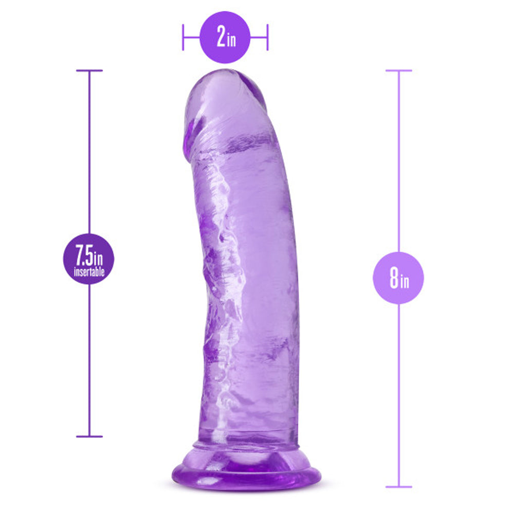 B Yours Plus Roar 'n' Ride Dildo Purple