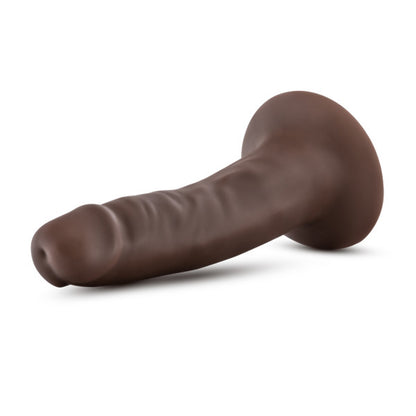 Dr. Skin Plus Posable Dildo 5in Chocolat