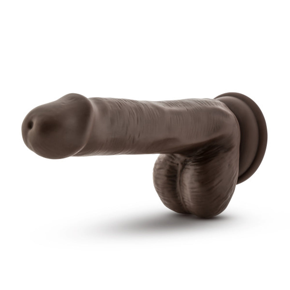 Dr. Skin Dr. Daniel Dildo With Suction Cup Silicone 6 In. Chocolate