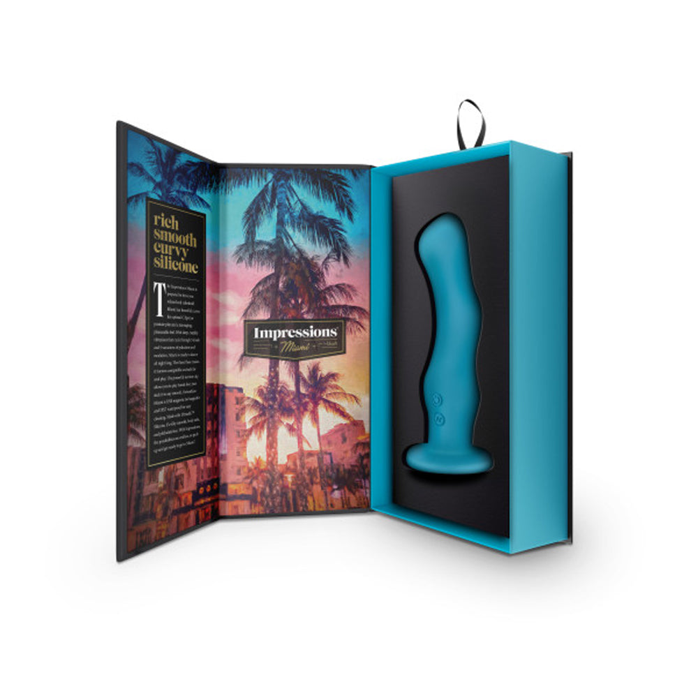 Impressions Miami G-spot Vibrator Teal