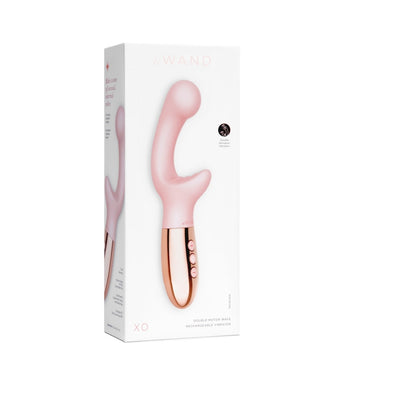 Le Wand Xo Double-motor Wave Rechargeable Vibrator Rose Gold