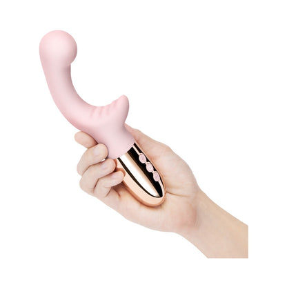 Le Wand Xo Double-motor Wave Rechargeable Vibrator Rose Gold
