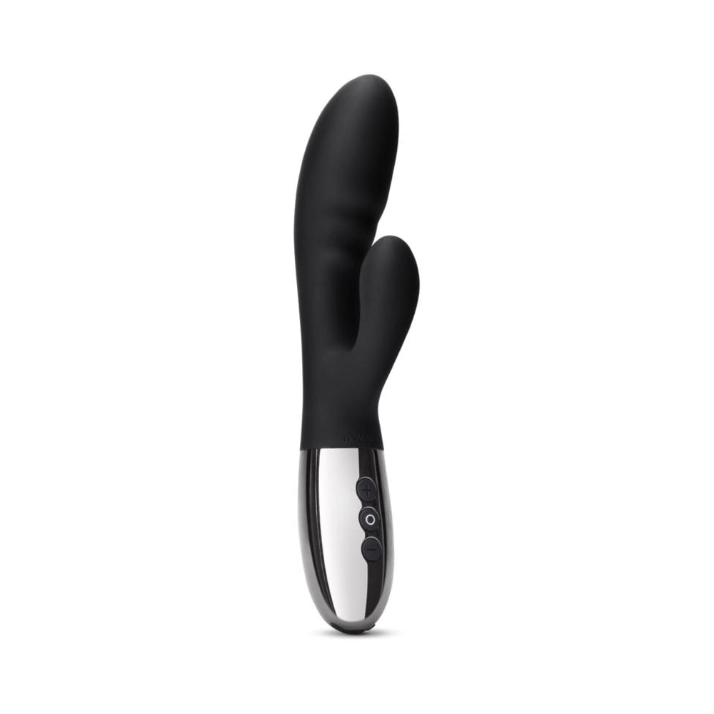 Le Wand Blend Double-motor Rabbit Rechargeable Vibrator Black
