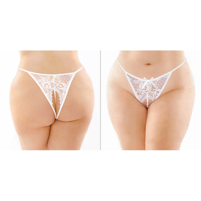 Calla Pearl Panty White Qs
