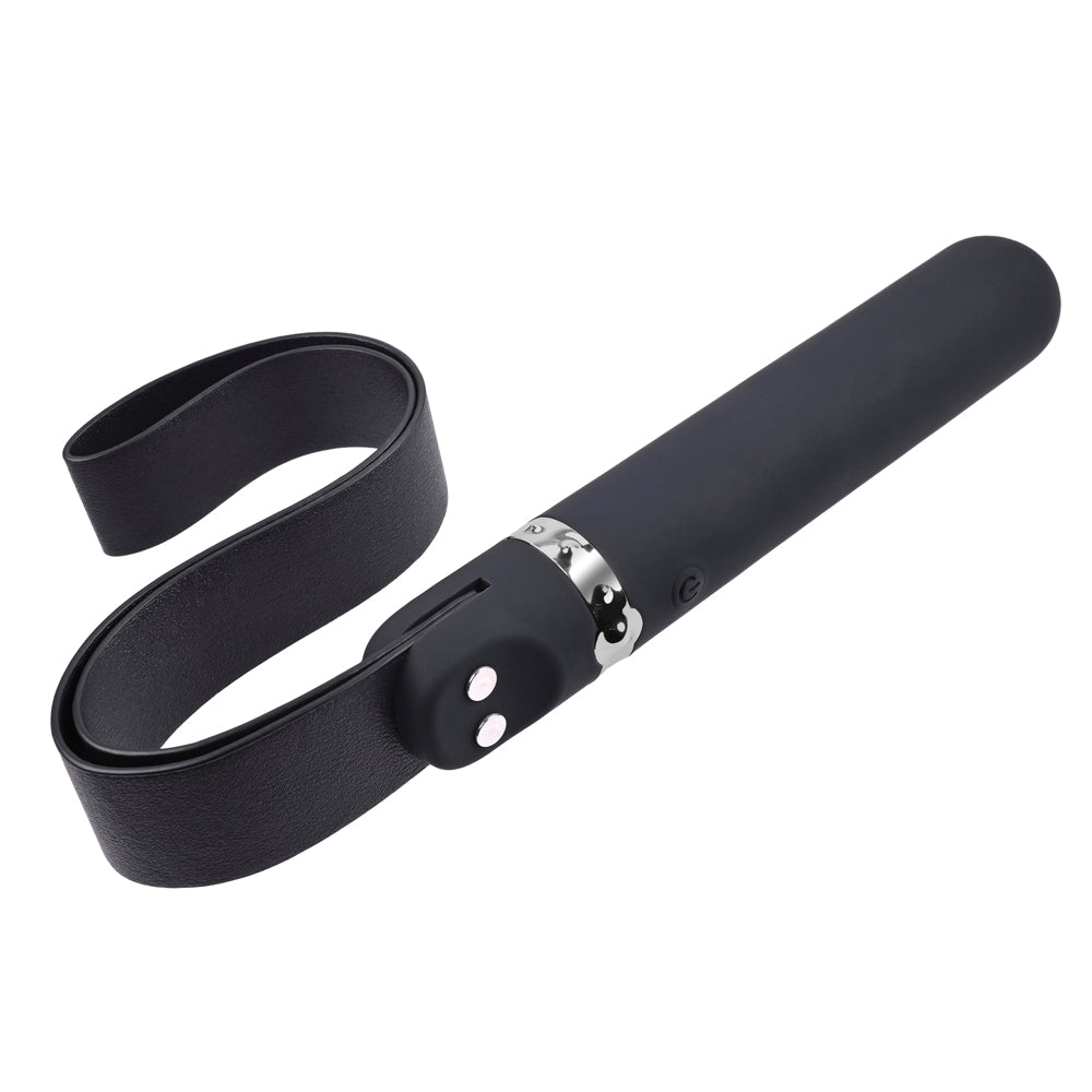Adam & Eve Spank Me Vibe - Black