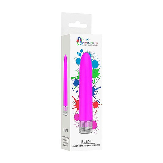 Luminous Eleni Super Soft Abs Multi-speed Vibrator Fuchsia