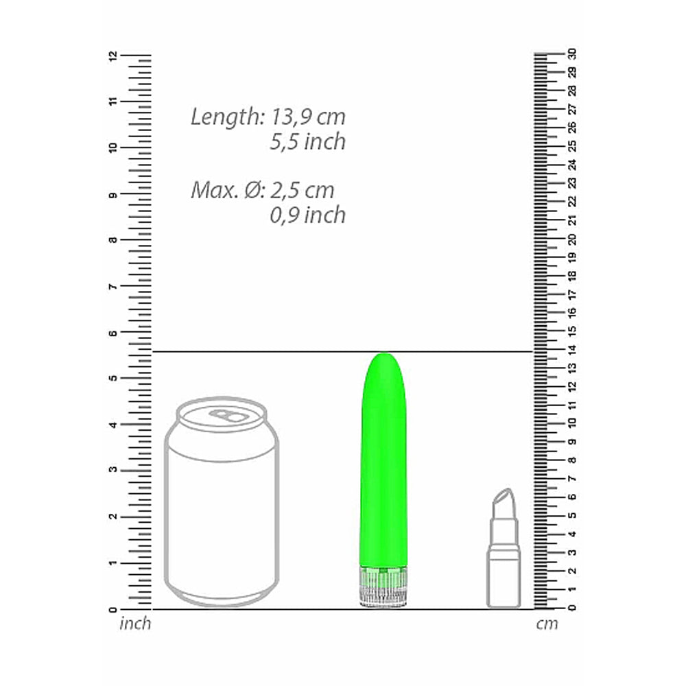 Luminous Eleni Super-soft Abs Multi-speed Vibrator Green