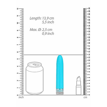 Luminous Eleni Super-soft Abs Multi-speed Vibrator Turquoise