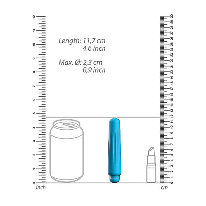 Luminous Delia Abs Bullet With Silicone Sleeve 10 Speeds Turquoise