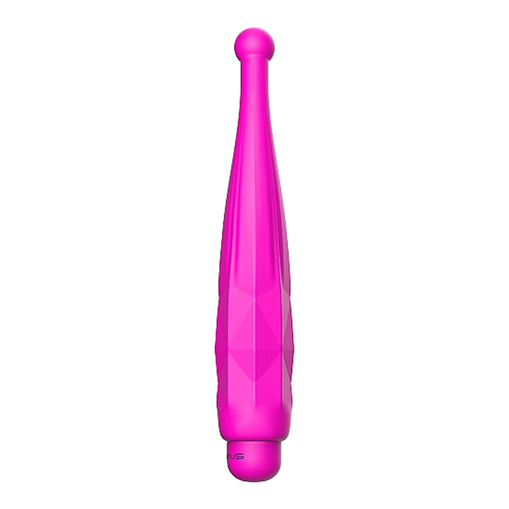 Luminous Lyra Abs Bullet With Silicone Sleeve 10 Speeds Fuchsia