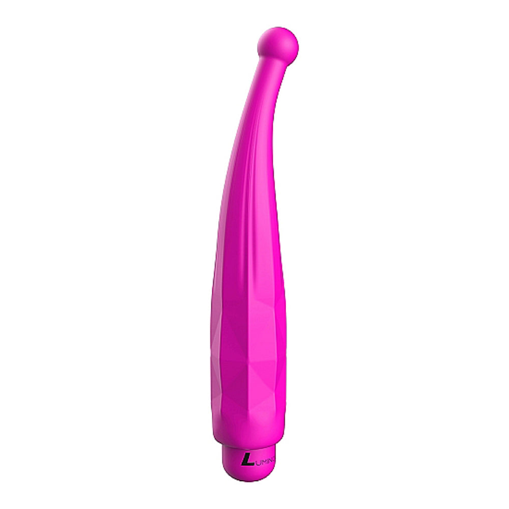 Luminous Lyra Abs Bullet With Silicone Sleeve 10 Speeds Fuchsia