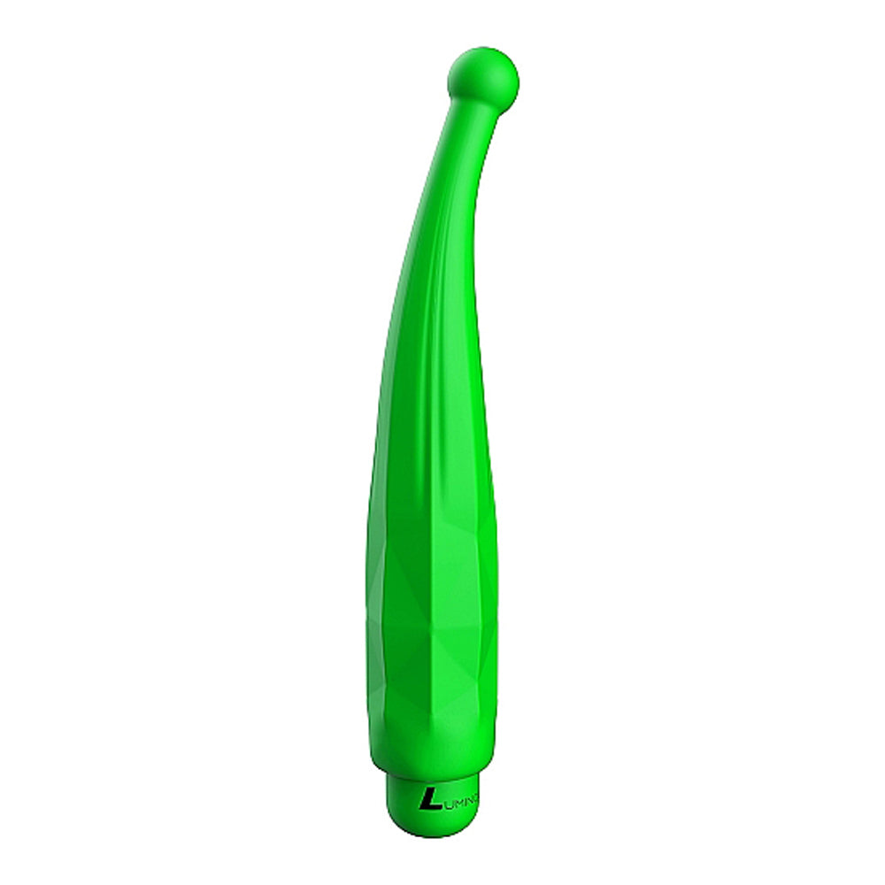 Luminous Lyra Abs Bullet With Silicone Sleeve 10 Speeds Green