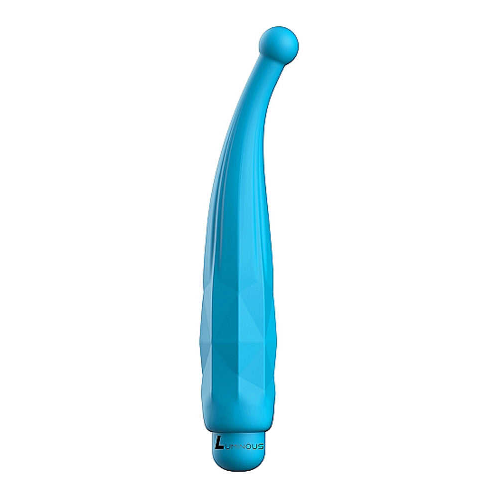 Luminous Lyra Abs Bullet With Silicone Sleeve 10 Speeds Turquoise