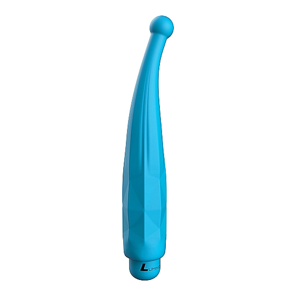 Luminous Lyra Abs Bullet With Silicone Sleeve 10 Speeds Turquoise