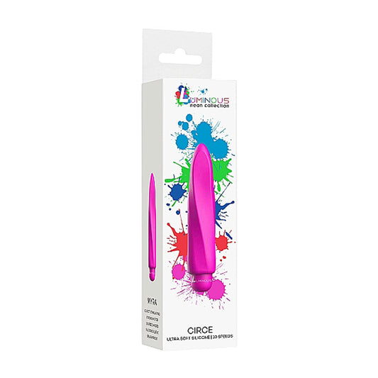 Luminous Myra Abs Bullet With Silicone Sleeve 10 Speeds Fuchsia