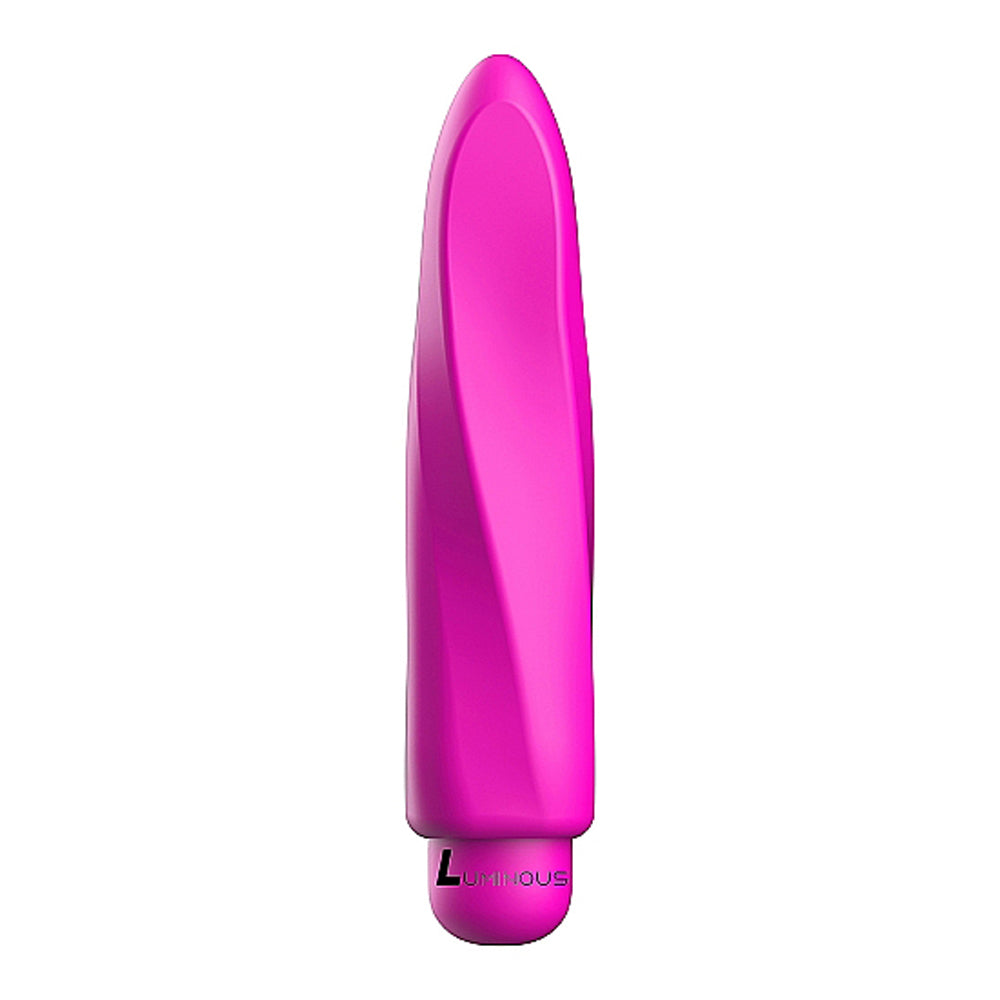 Luminous Myra Abs Bullet With Silicone Sleeve 10 Speeds Fuchsia