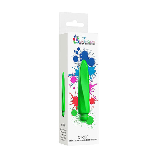 Luminous Myra Abs Bullet With Silicone Sleeve 10 Speeds Green