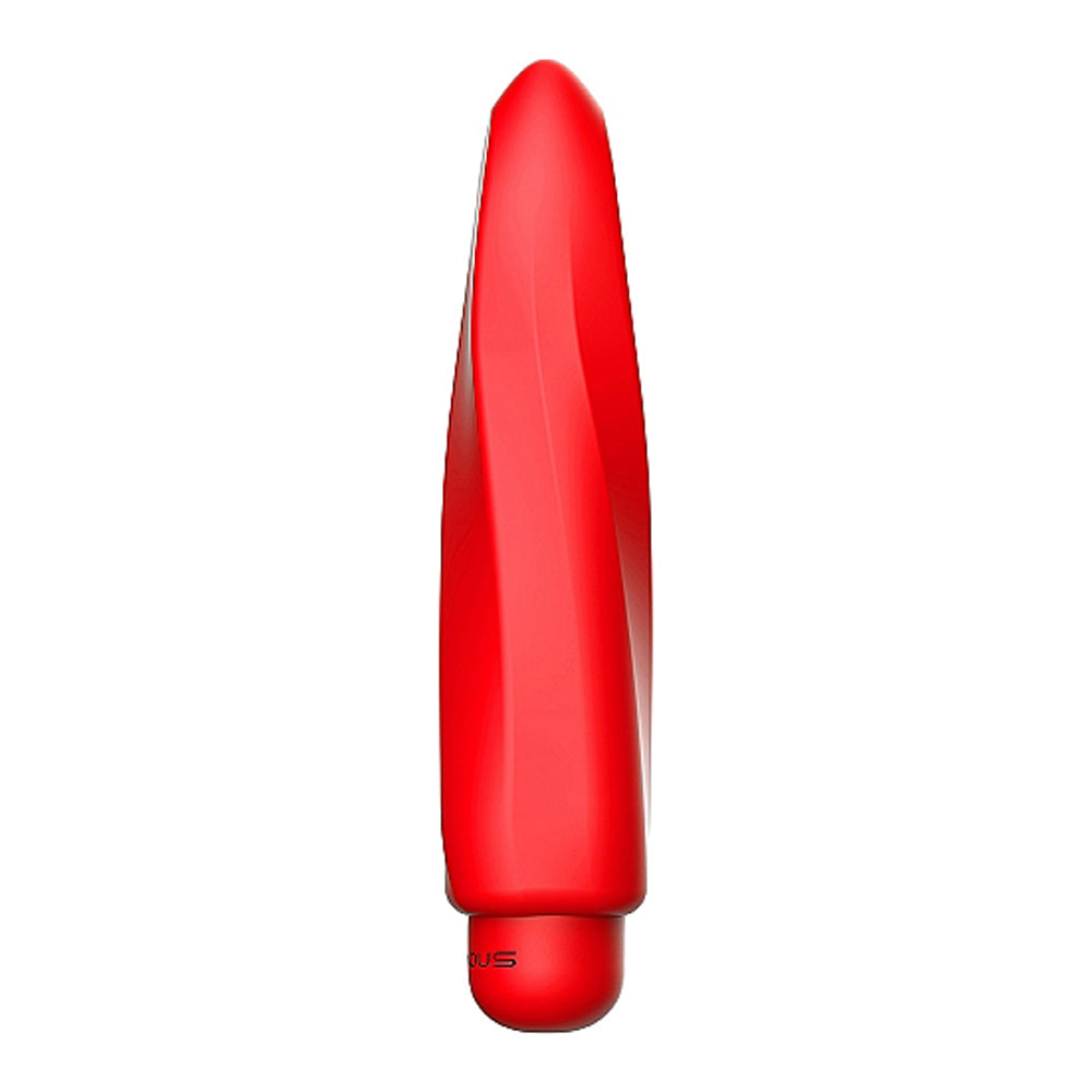 Luminous Myra Abs Bullet With Silicone Sleeve 10 Speeds Red 2373