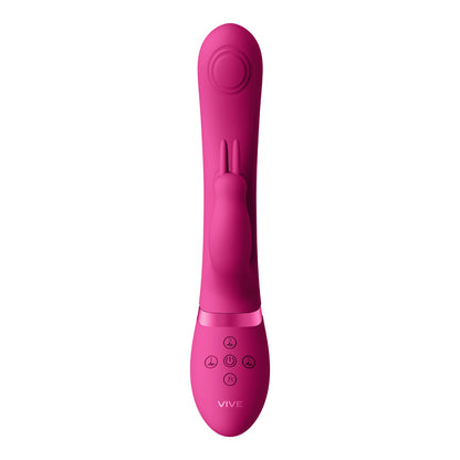 Vive May Dual Pulse-wave & Vibrating C-spot & G-spot Rabbit  Pink