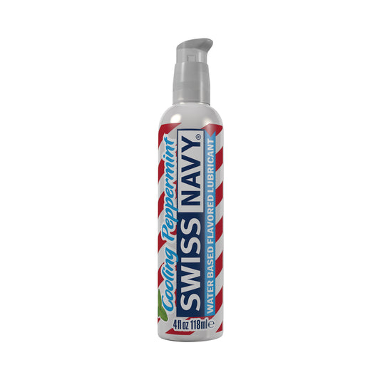 Cooling Peppermint Flavored Lubricant 4 Oz.