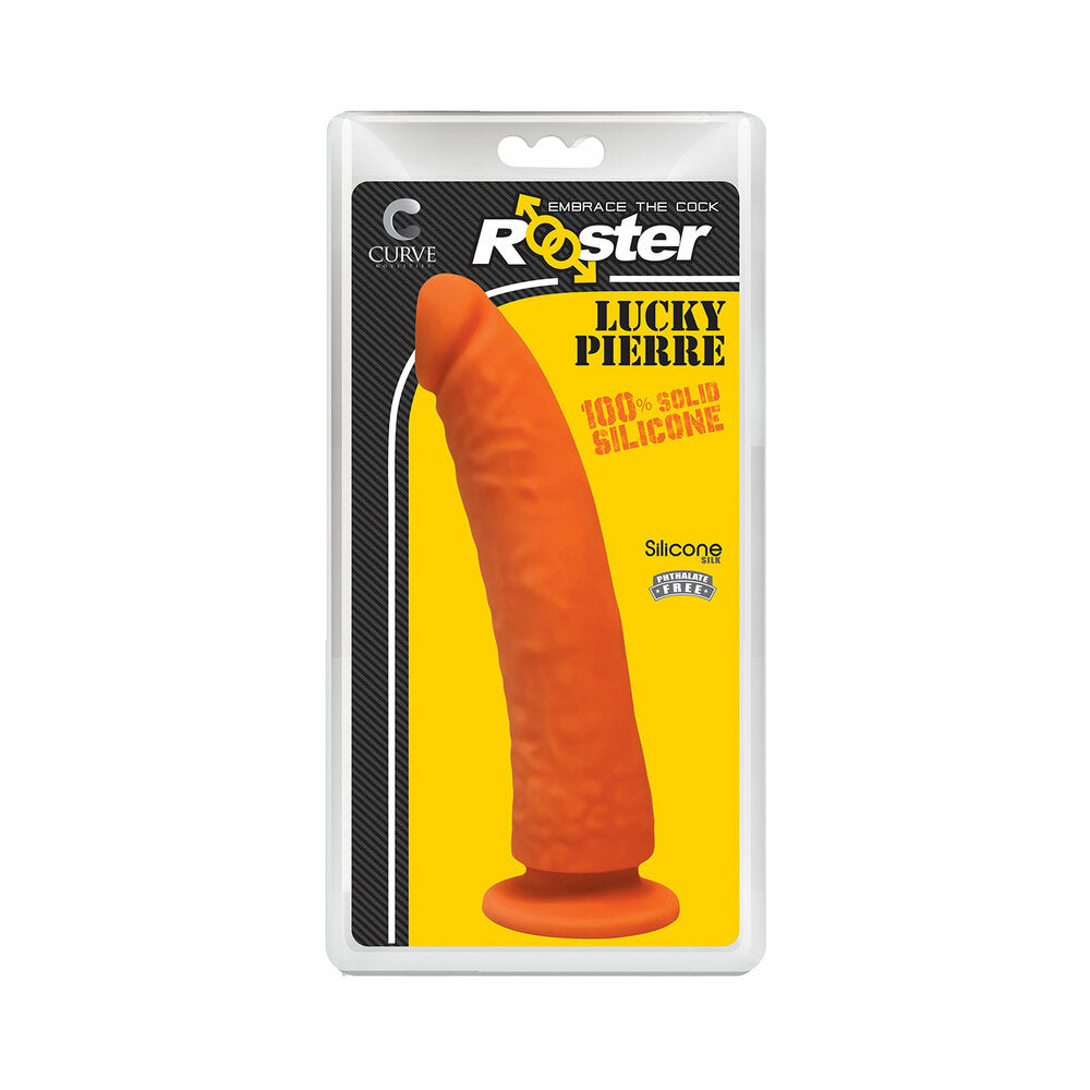 Rooster Lucky Pierre Dildo Orange