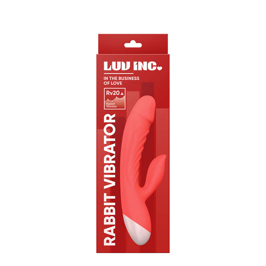 Luv Inc Rv20 Rabbit Vibrator Coral