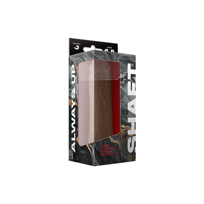 Shaft Model J Liquid Silicone Dong 6.5 In. Oak