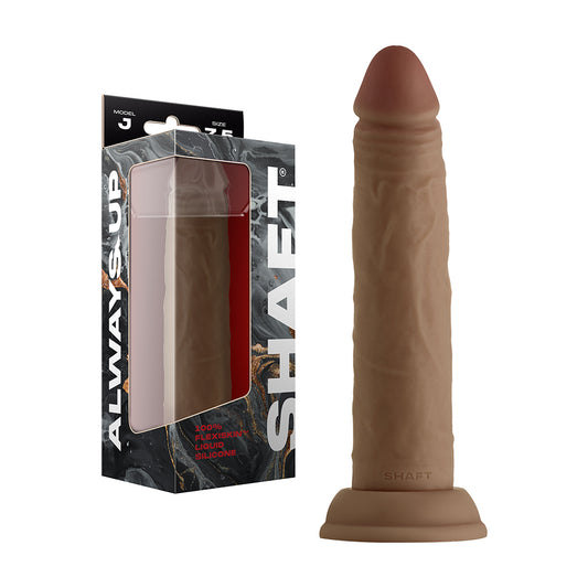 Shaft Model J Liquid Silicone Dong 7.5 In. Oak